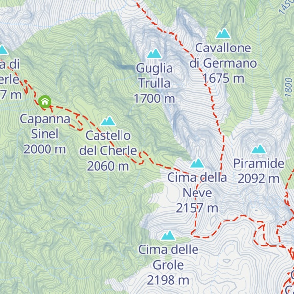 Map of Guglia Adriano