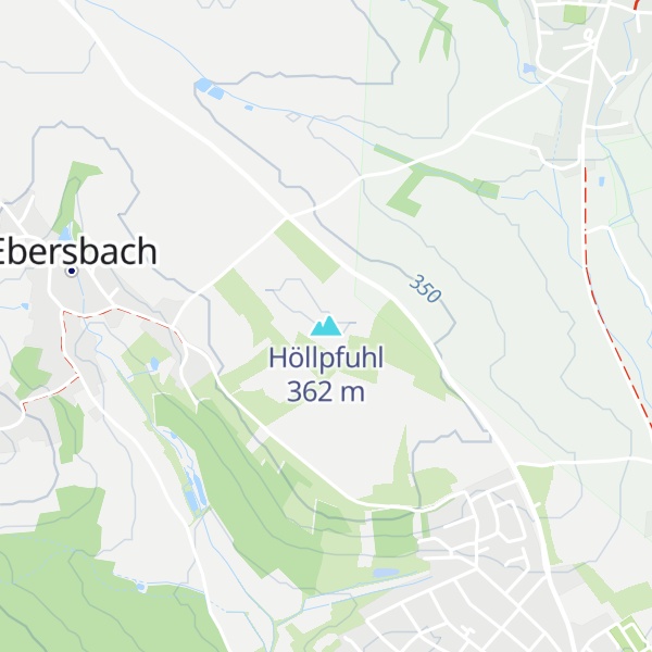 Map of Höllpfuhl