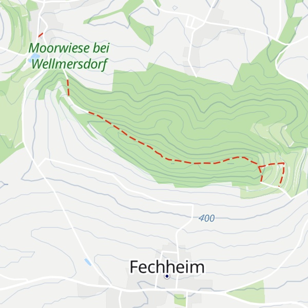 Map of Fechheimer Berg