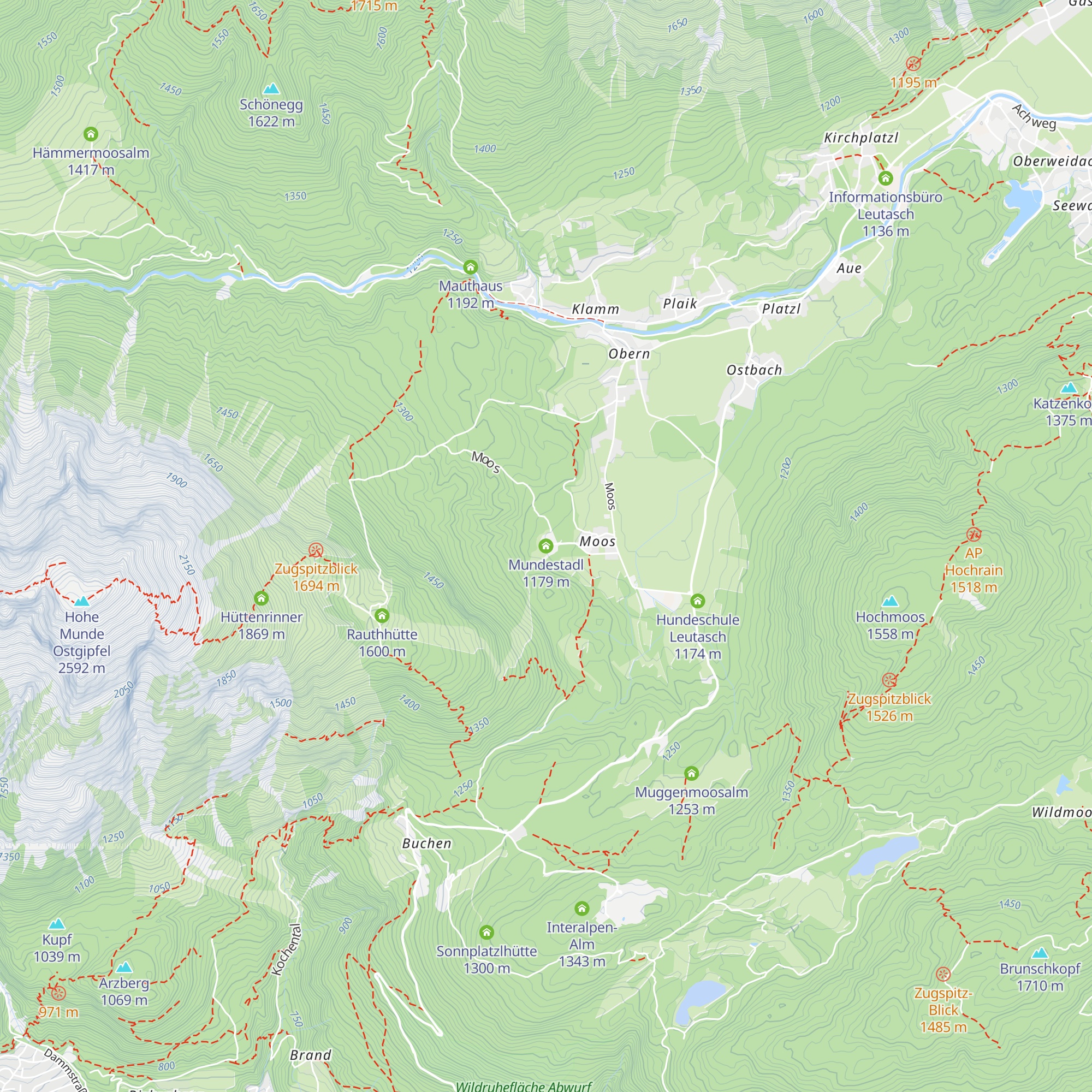 Mundestadl map