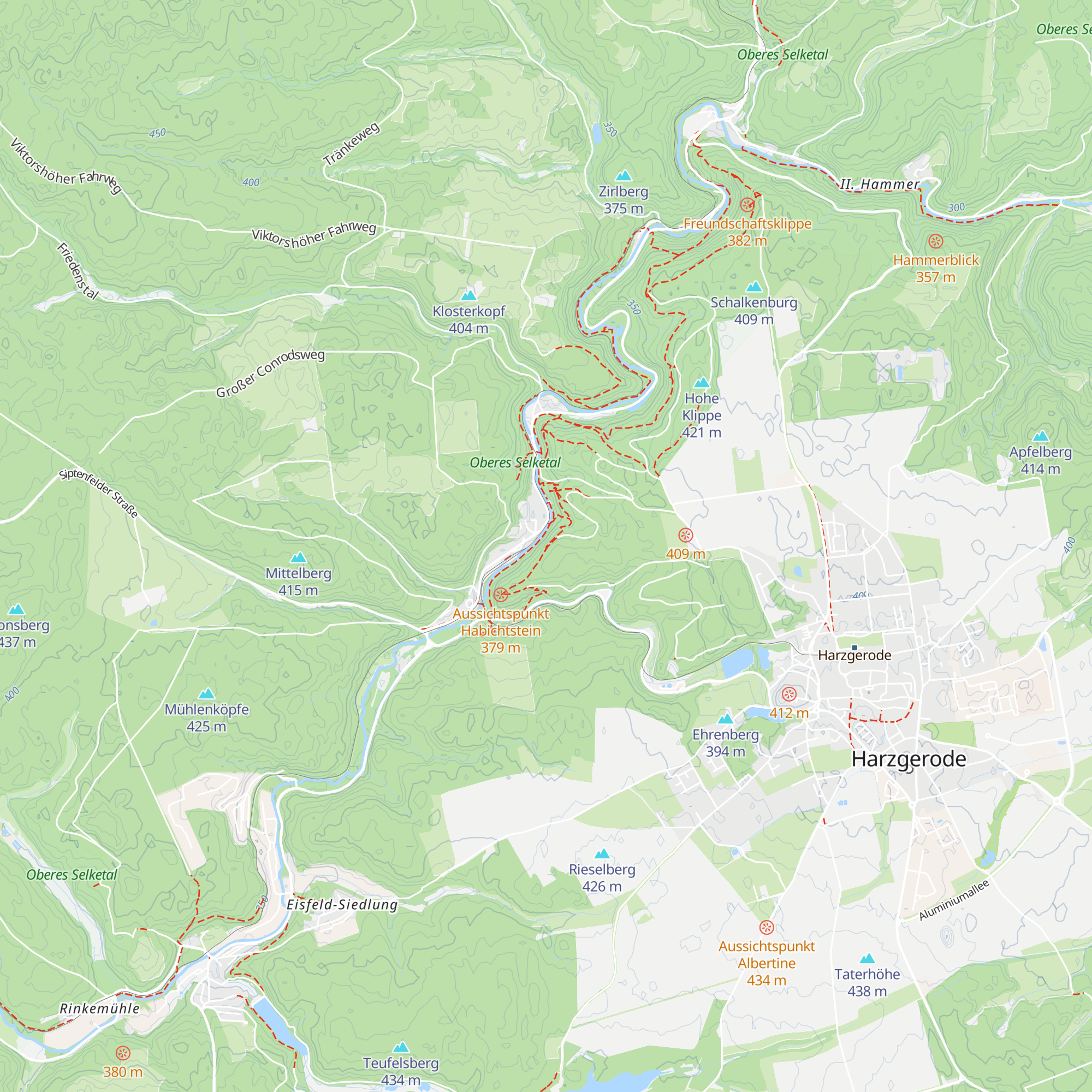 Birkenhütte map