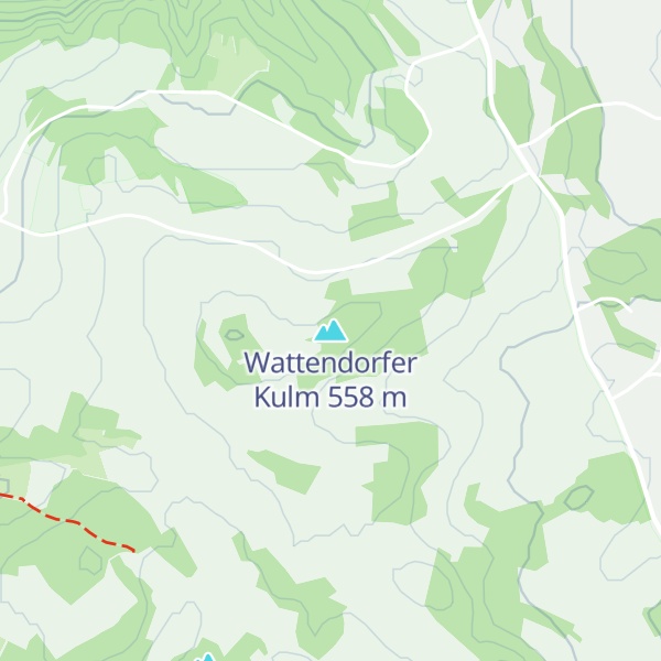 Map of Wattendorfer Kulm