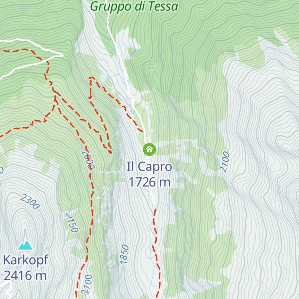 Map of Il Capro