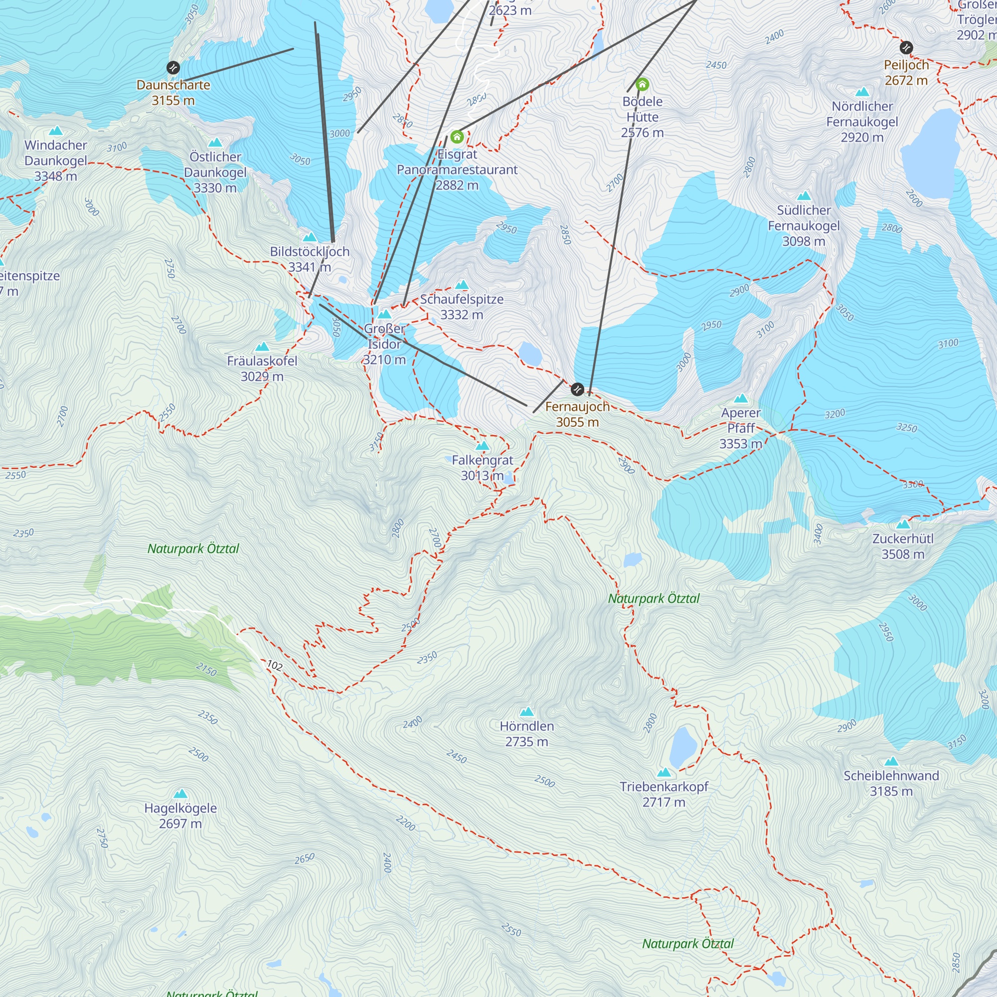 Winterraum map