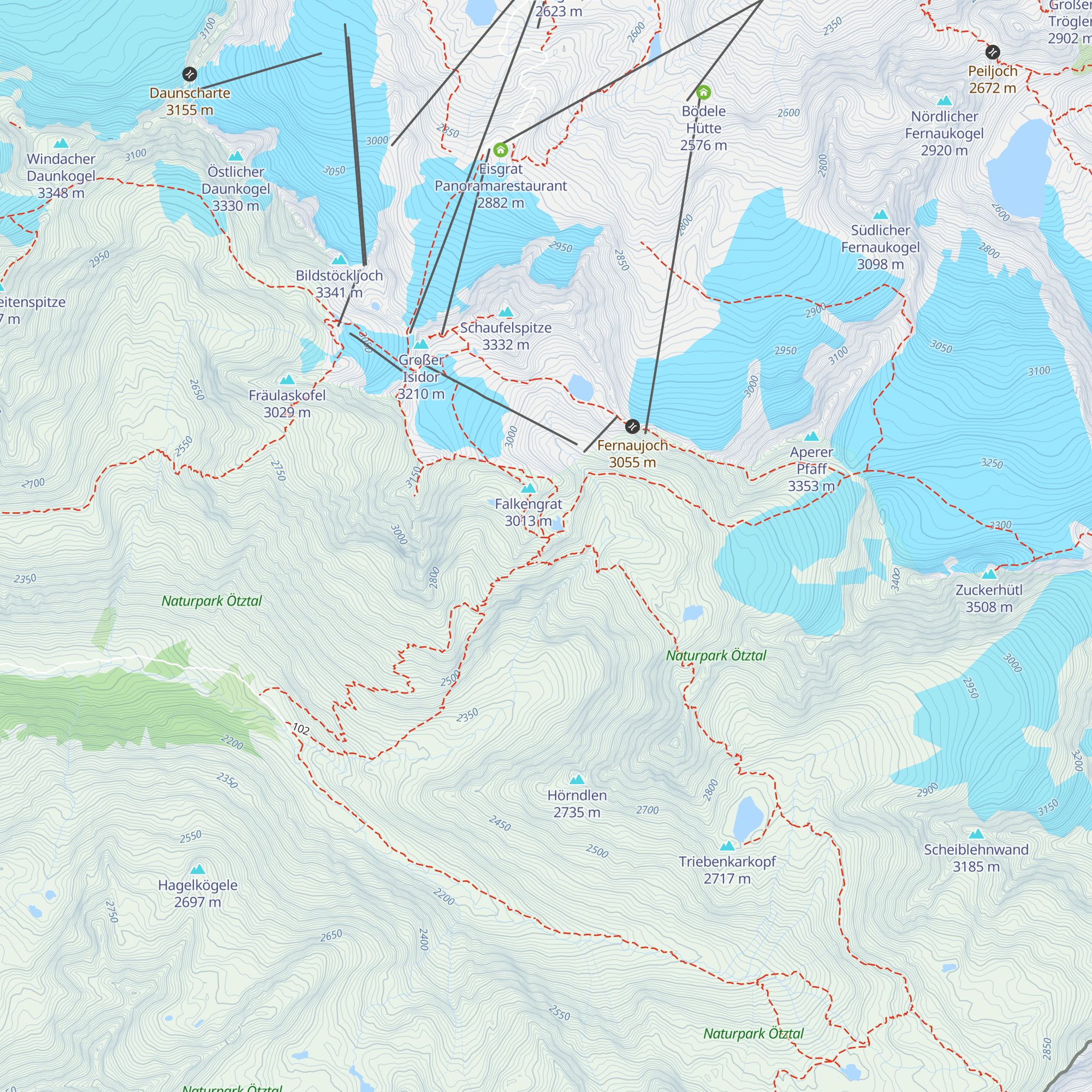 Winterraum map