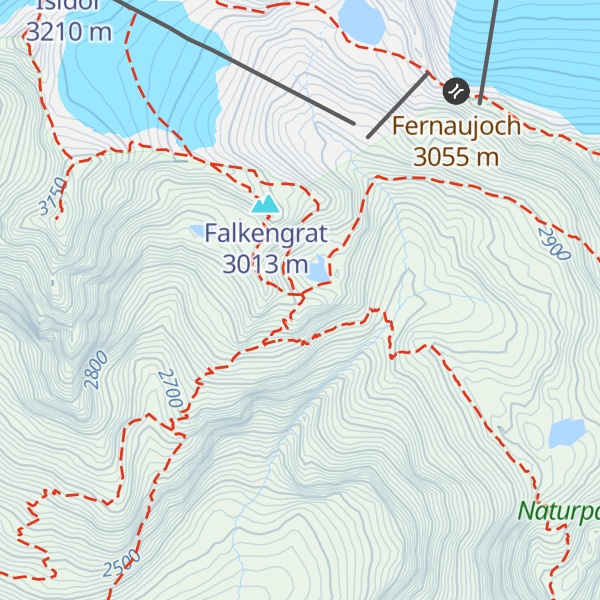 Map of Hildesheimer Hütte