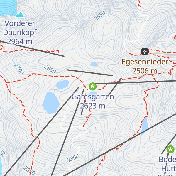 Map of Eissee Schirmbar