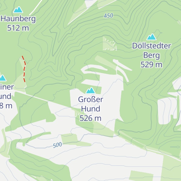 Map of Großer Hund