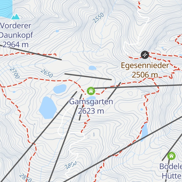 Map of Gamsgarten