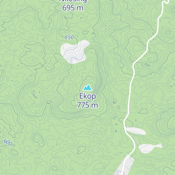Map of Ekop
