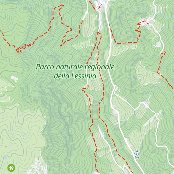Map of Franchetti