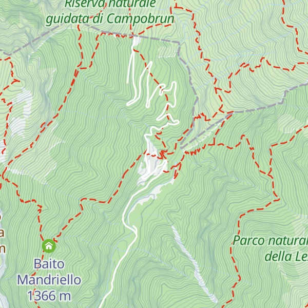 Map of Rifugio Boschetto