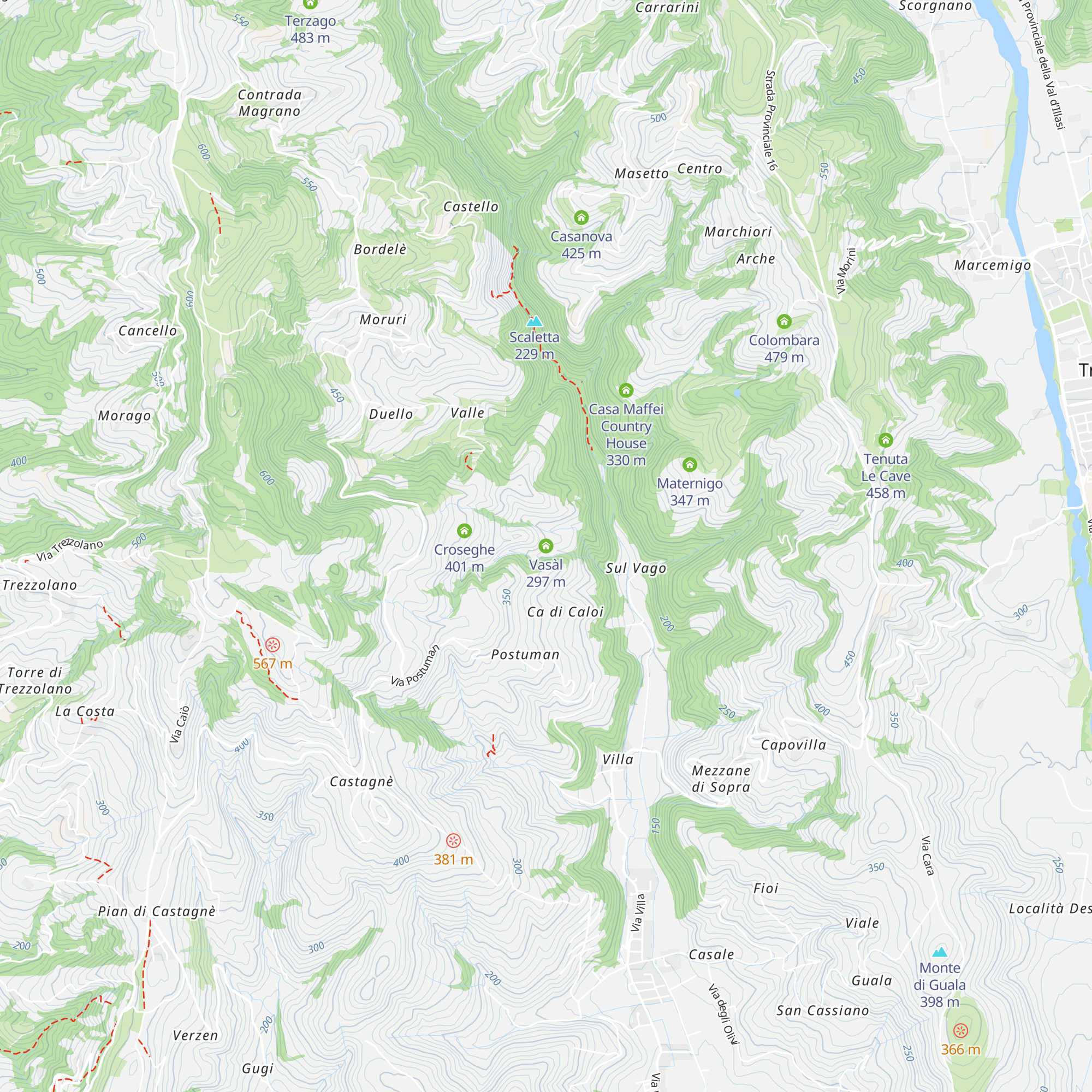 Vasàl map