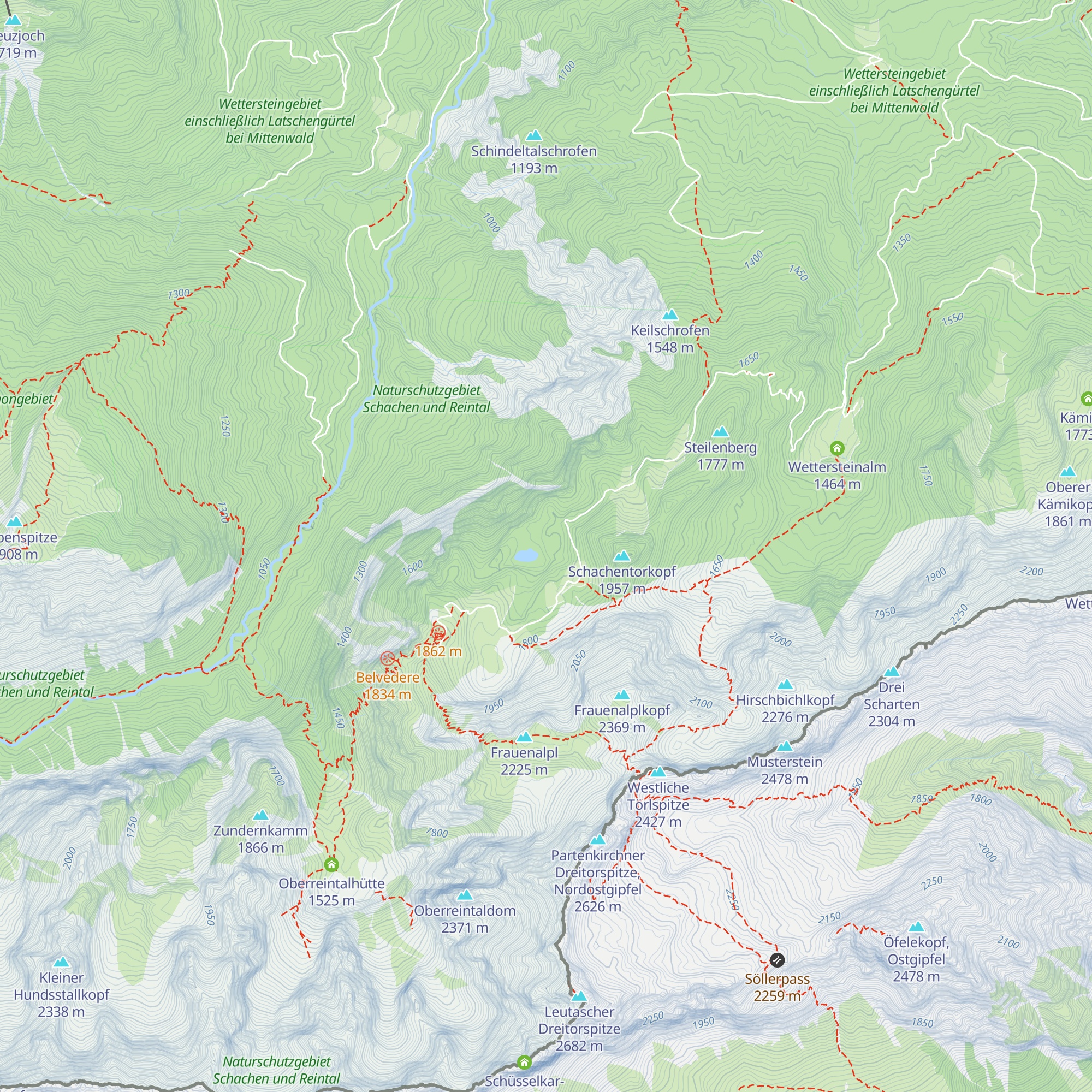 Diensthütte map