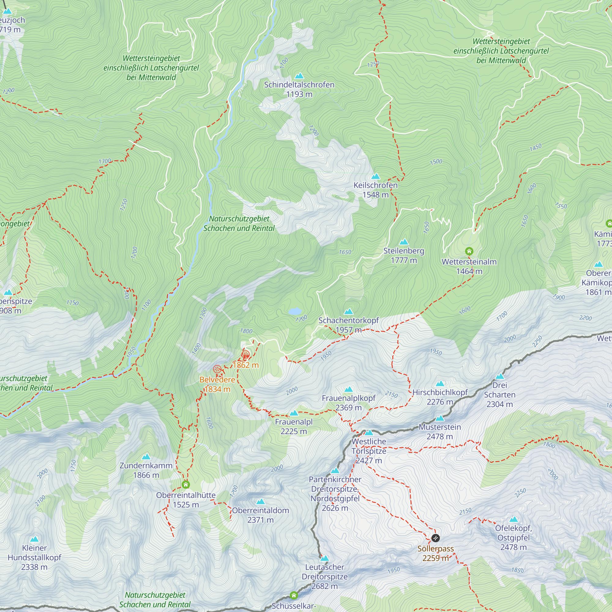 Diensthütte map