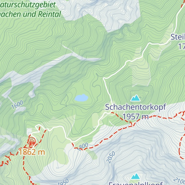 Map of Diensthütte