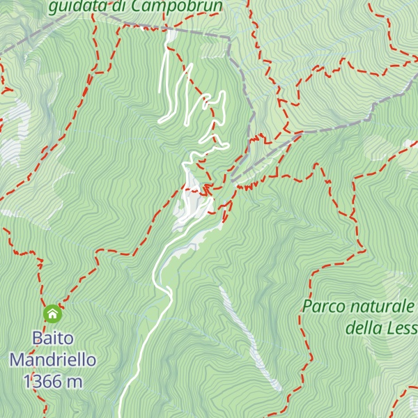 Map of Centro Eduucazione Naturalistca Dogana Vecchia