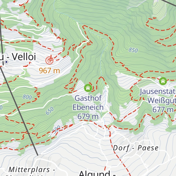 Map of Gasthof Ebeneich