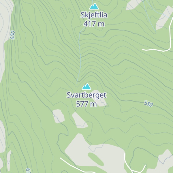 Map of Svartberget