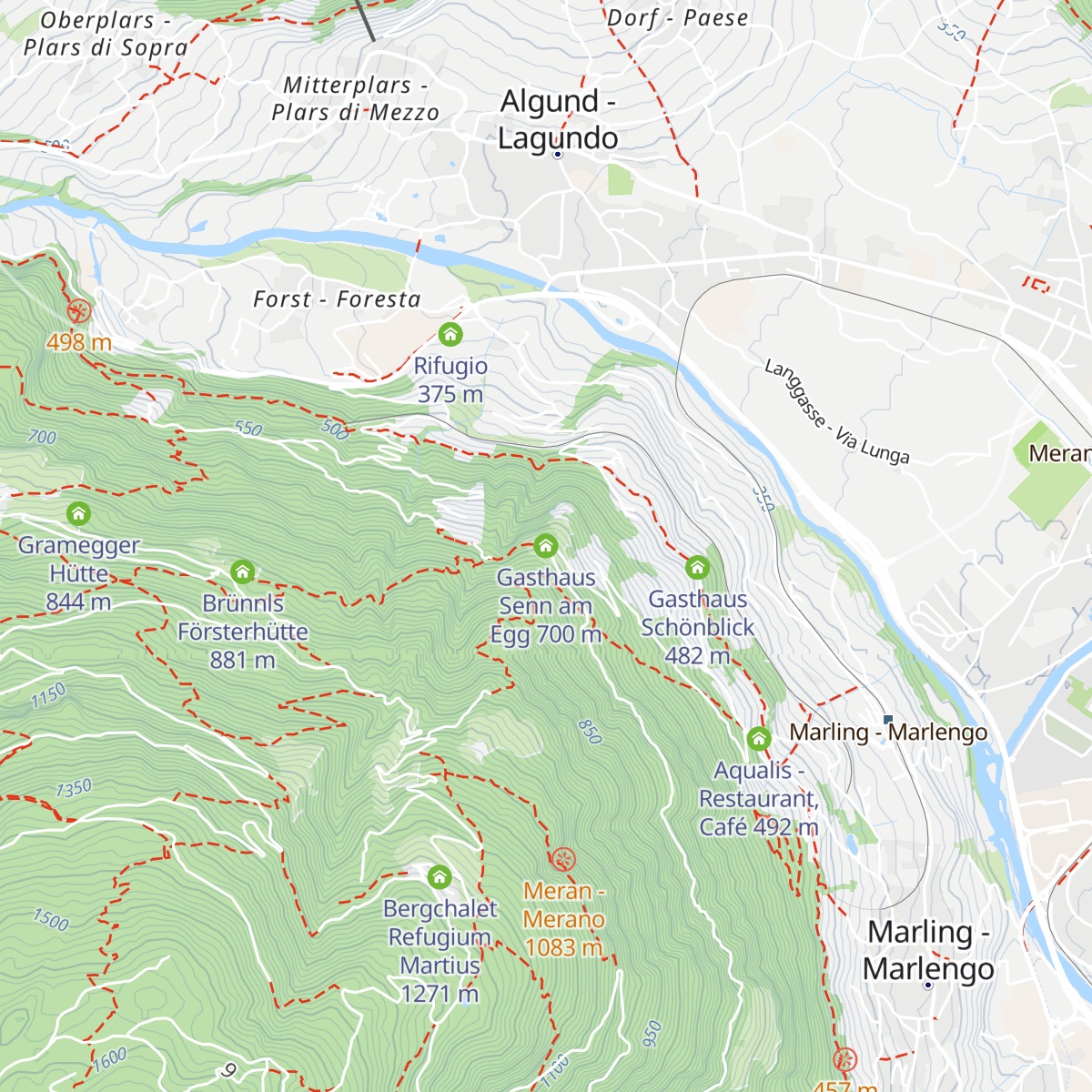 Gasthaus  Senn am Egg map