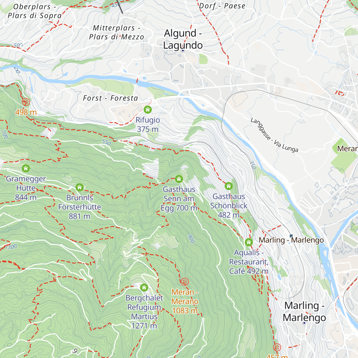Gasthaus  Senn am Egg map