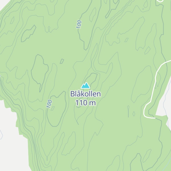 Map of Blåkollen