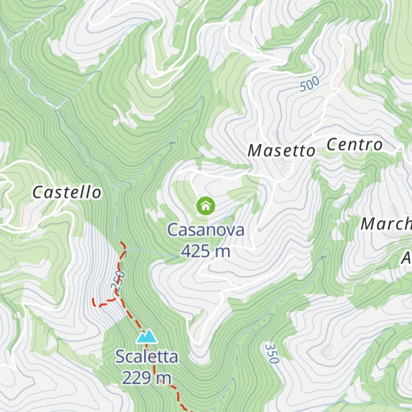 Map of Casanova