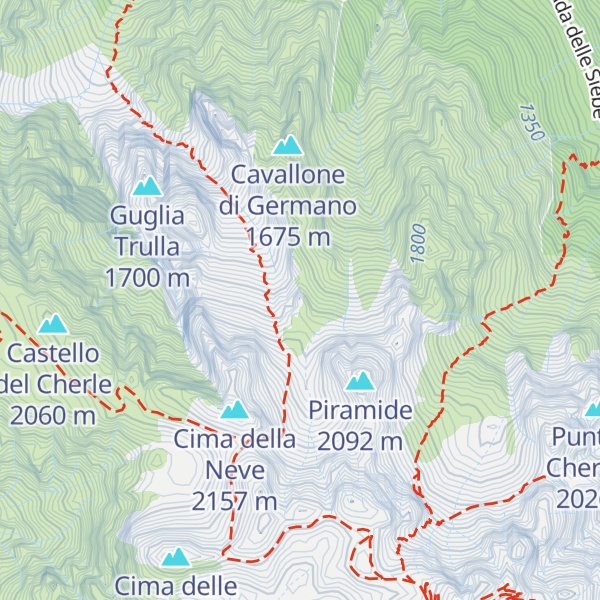 Map of Sassi di Germano