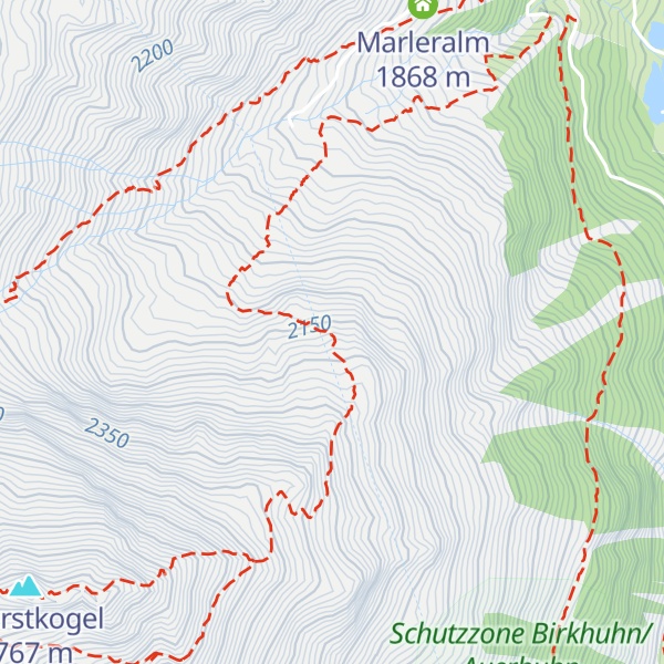 Map of Köllenzeiger