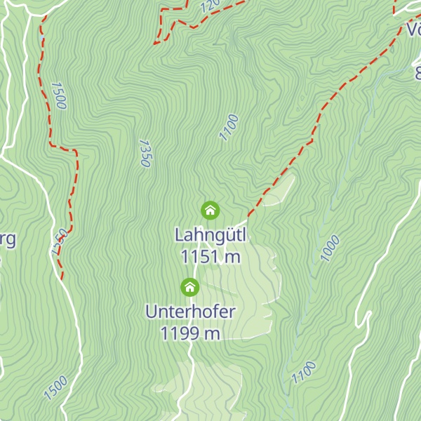 Map of Lahngütl