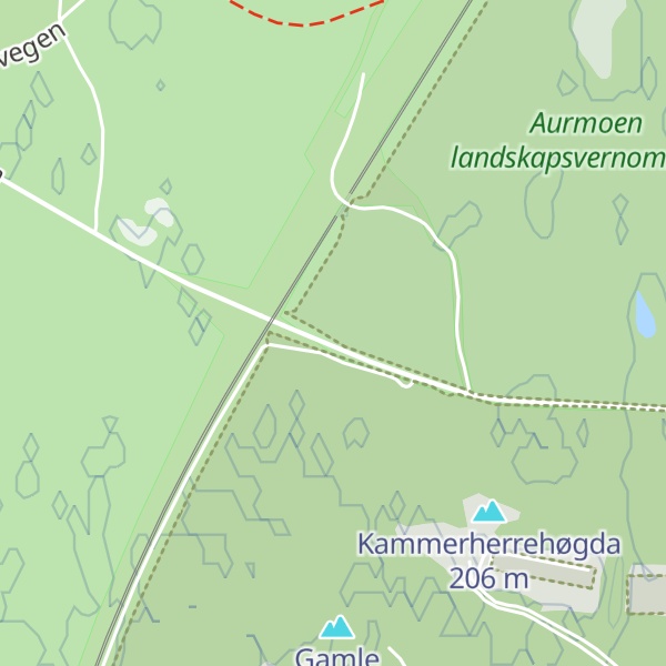 Map of Ringhaugene