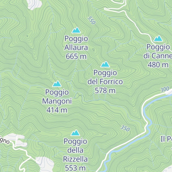 Map of Capanna del Tocchino