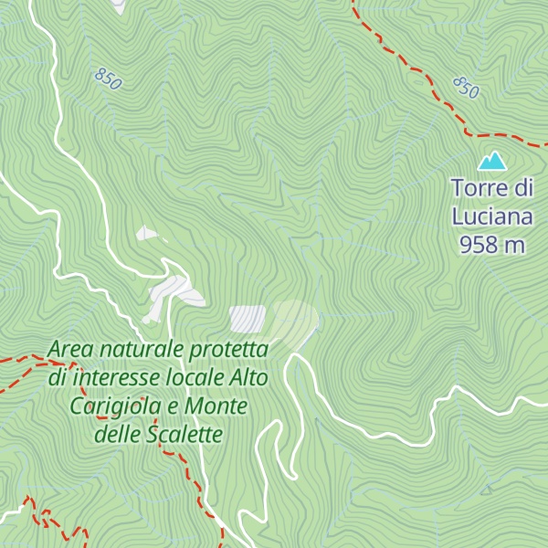 Map of Capanna di Campiglio