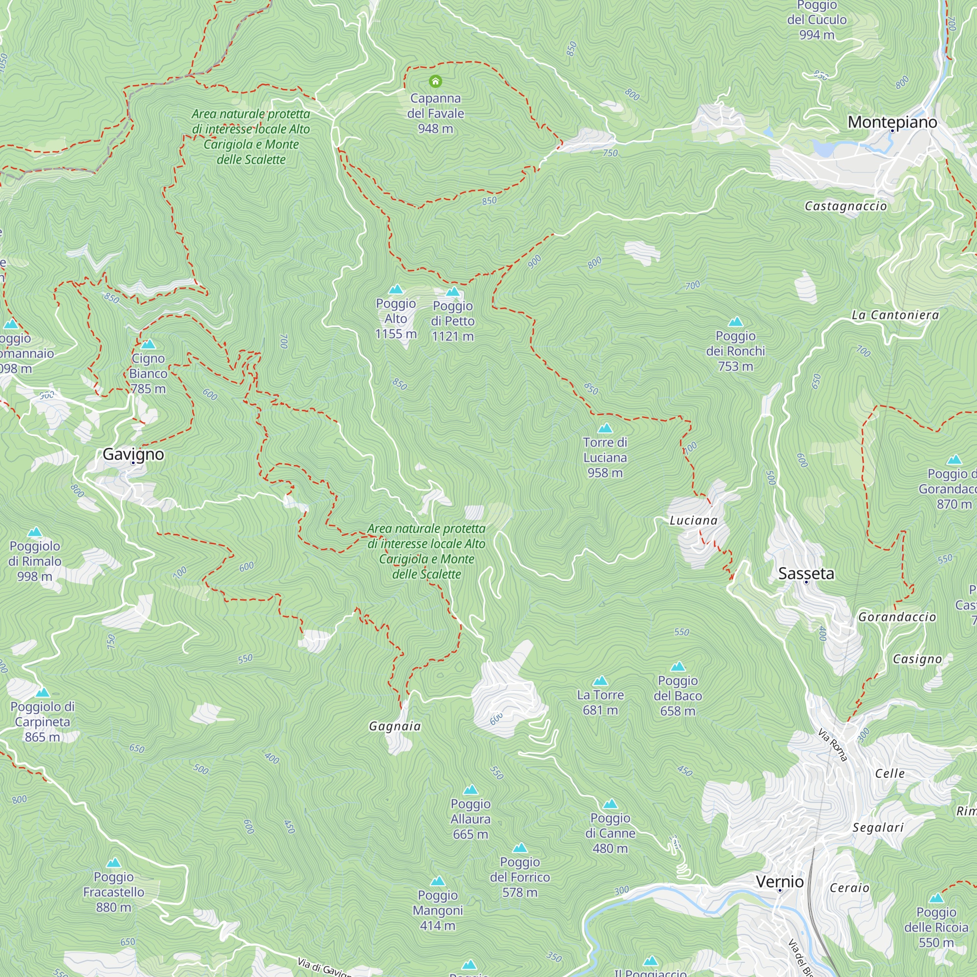 Capanna di Campiglio map