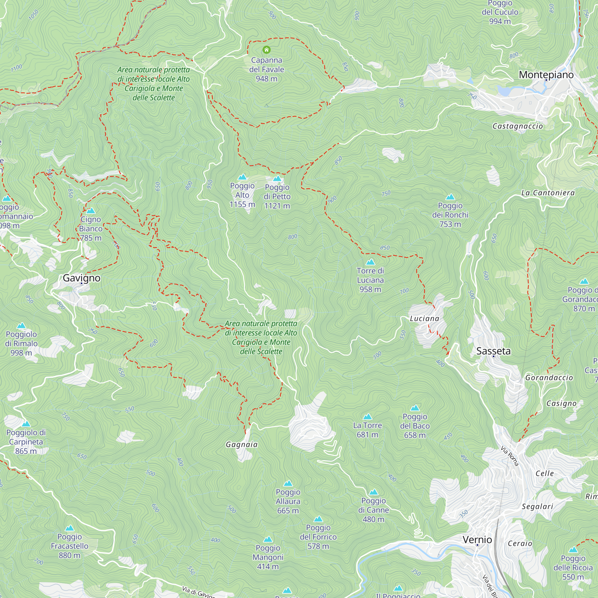 Capanna di Campiglio map