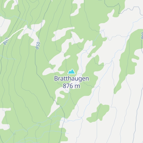 Map of Bratthaugen