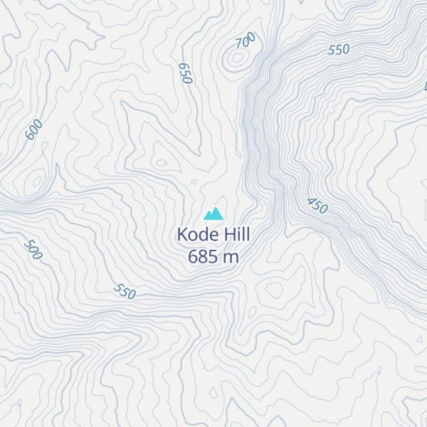 Map of Kode Hill