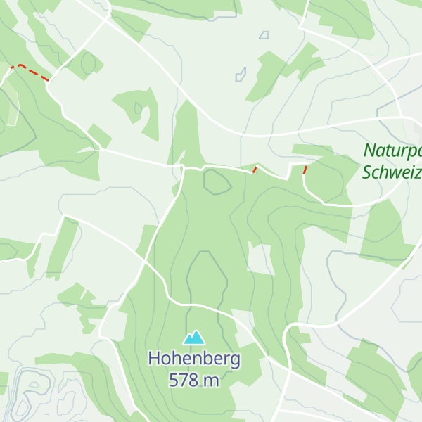 Map of Hohberg
