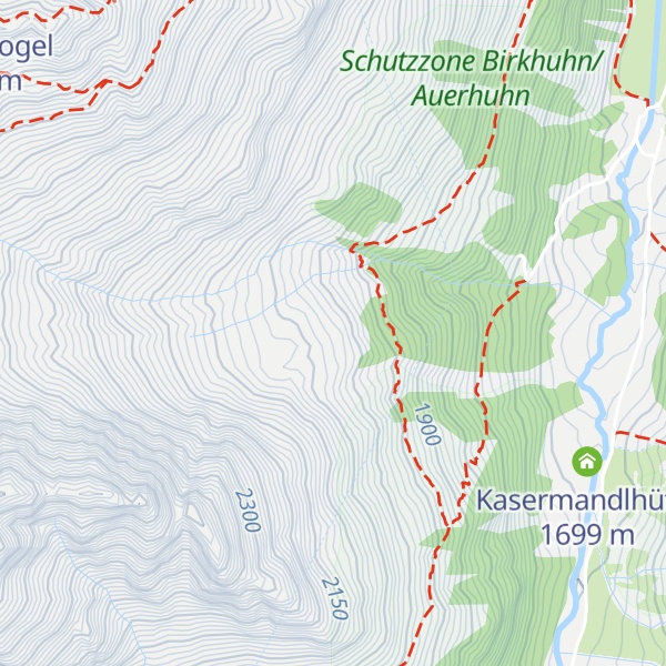 Map of Schöntalhüttl