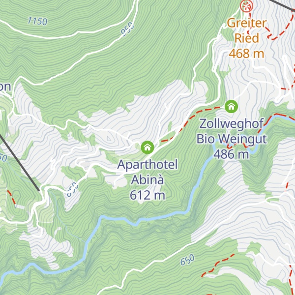 Map of Aparthotel Abinà
