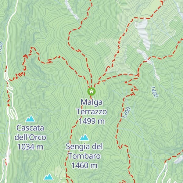 Map of Malga Terrazzo