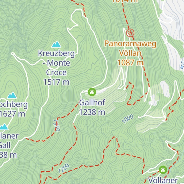 Map of Gallhof