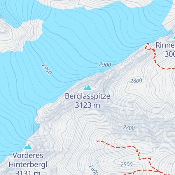 Map of Berglasspitze