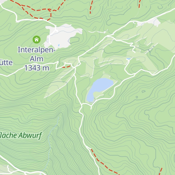 Map of Lottenseehütte