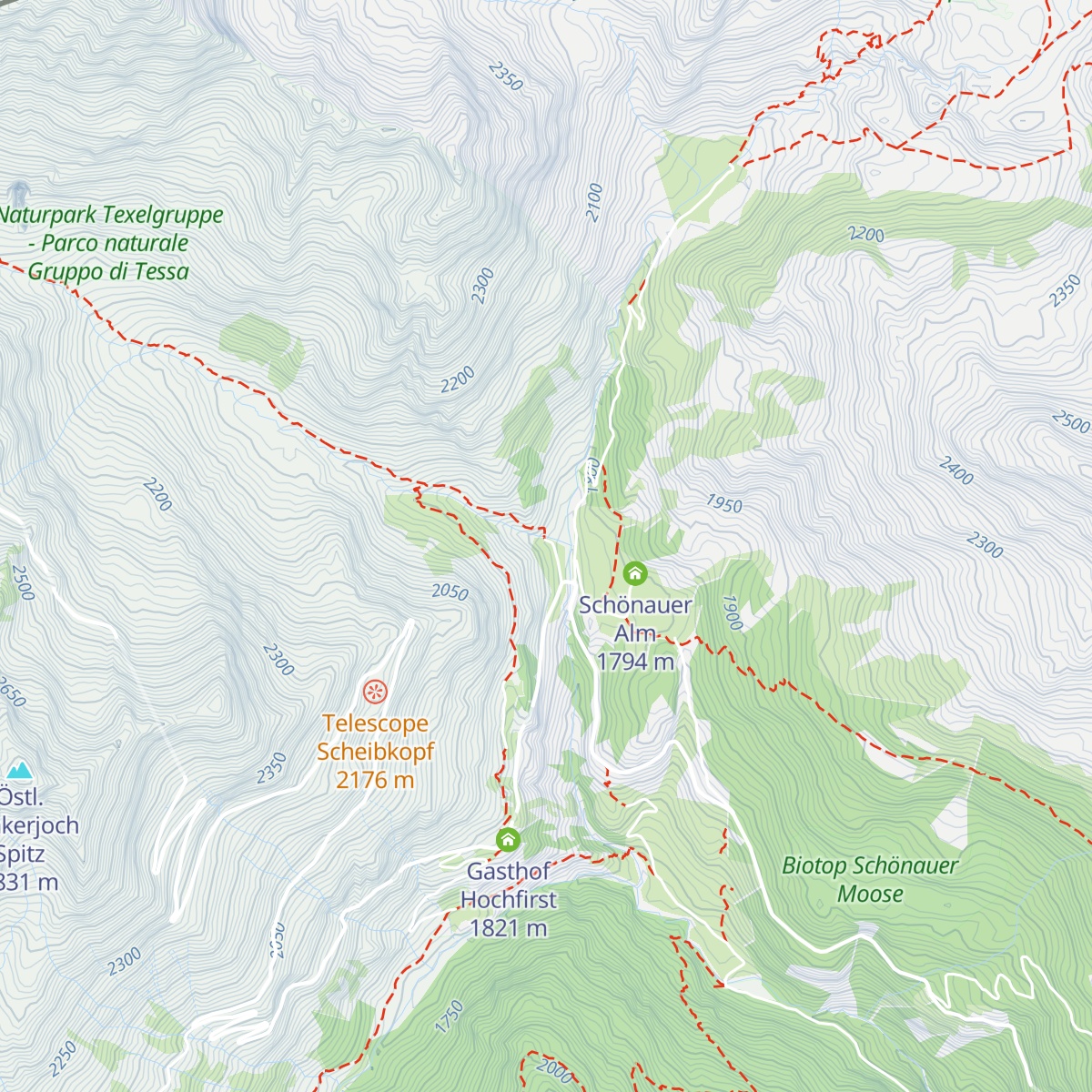 Bankalm map