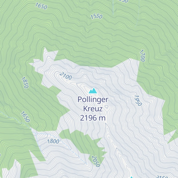 Map of Flaurlinger Joch