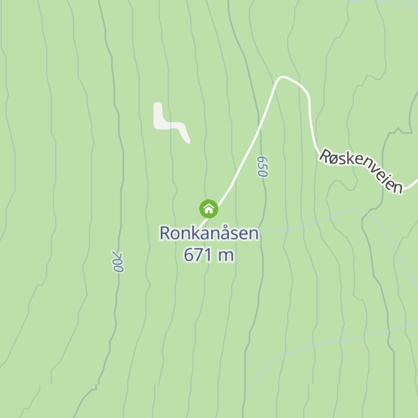 Map of Ronkanåsen