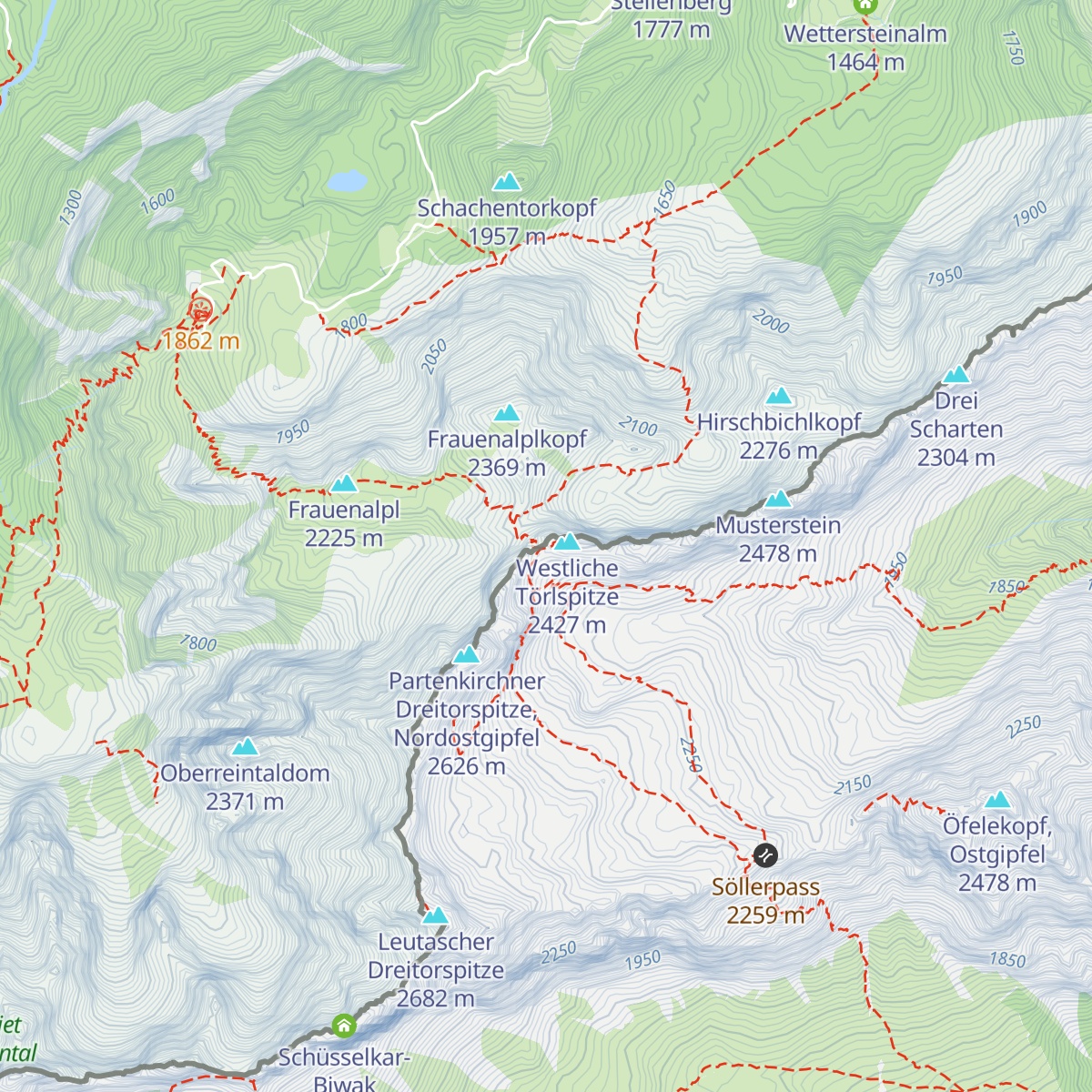 Alte Meilerhütte (Winterraum) map
