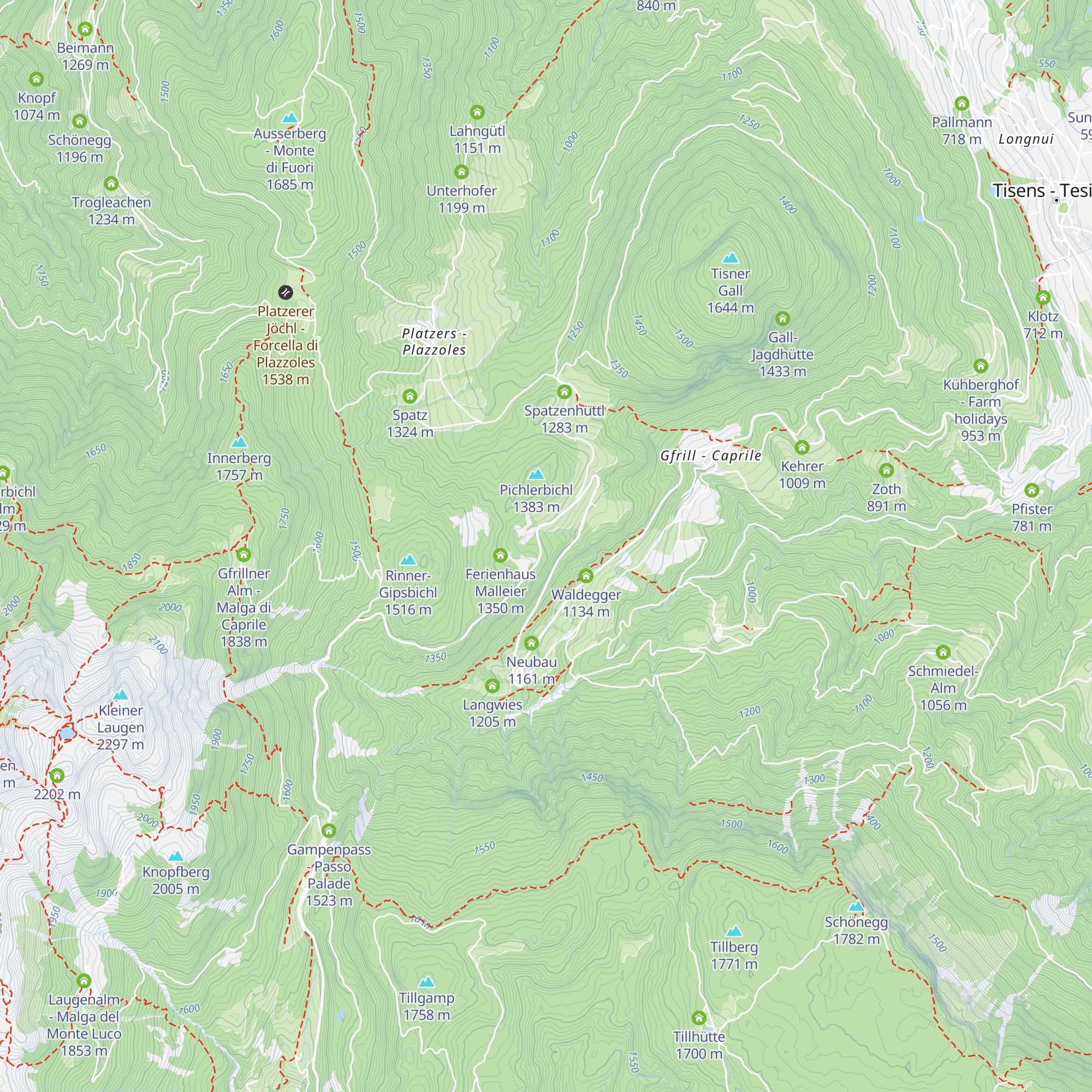 Haus Sacco map