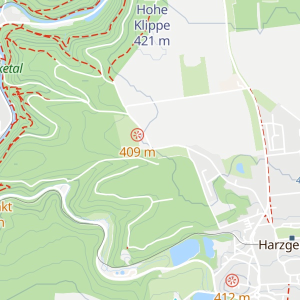 Map of Paul-Krause-Hütte